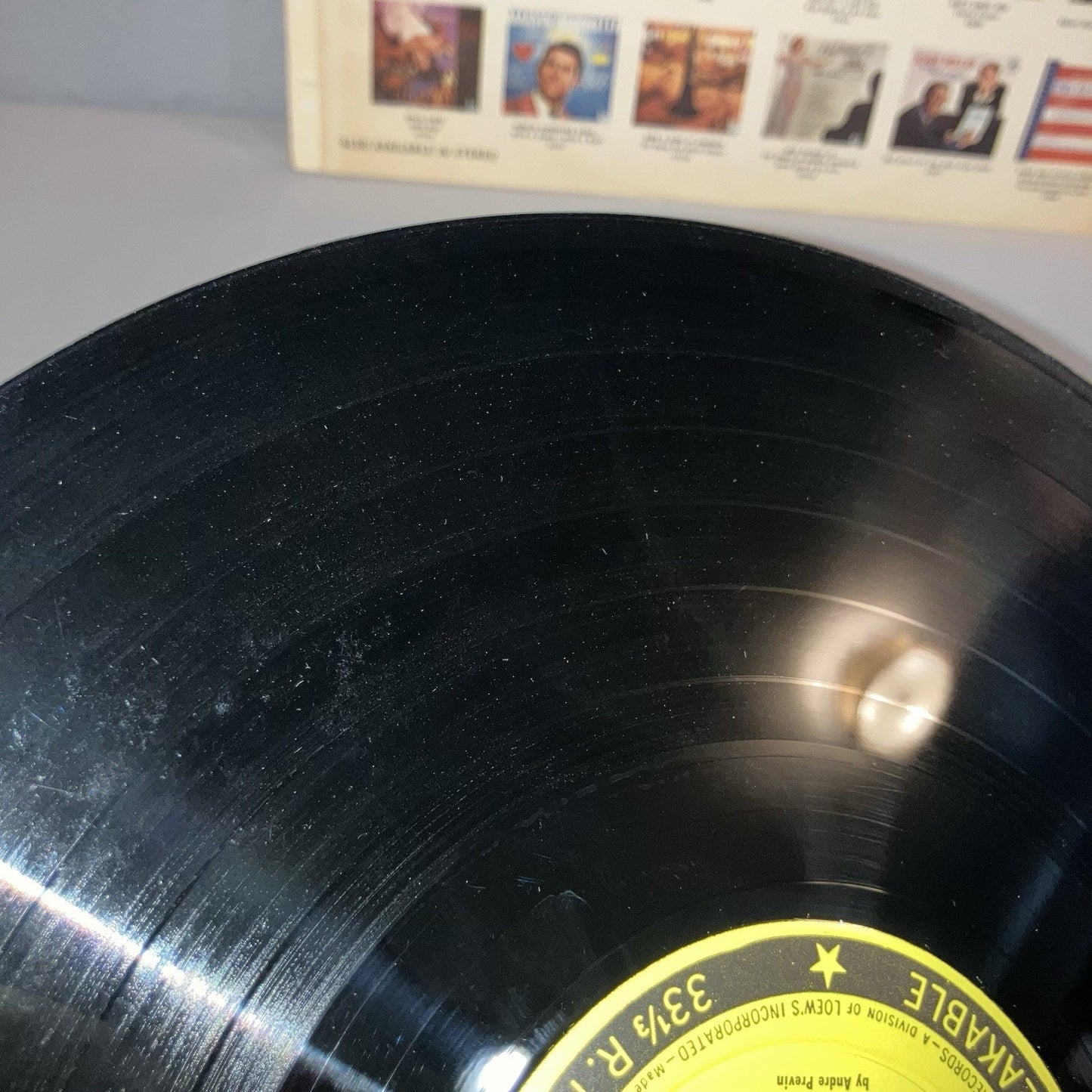 Vinyl Record Gigi Original Cast Soundtrack Album MGM Records 33rpm Good Shape