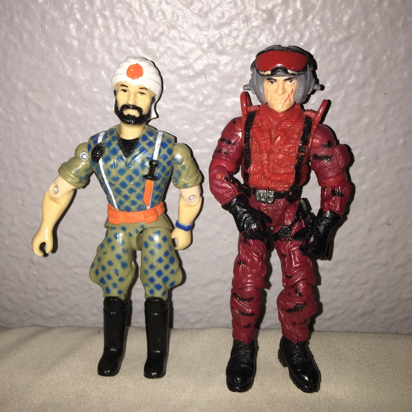 The Corps Toy 1986 Bengala / 2005 Red Vulture Pilot Scar Face Military Soldier