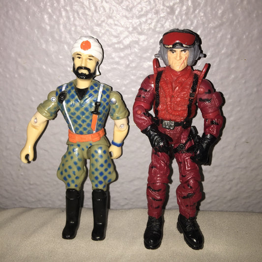 The Corps Toy 1986 Bengala / 2005 Red Vulture Pilot Scar Face Military Soldier