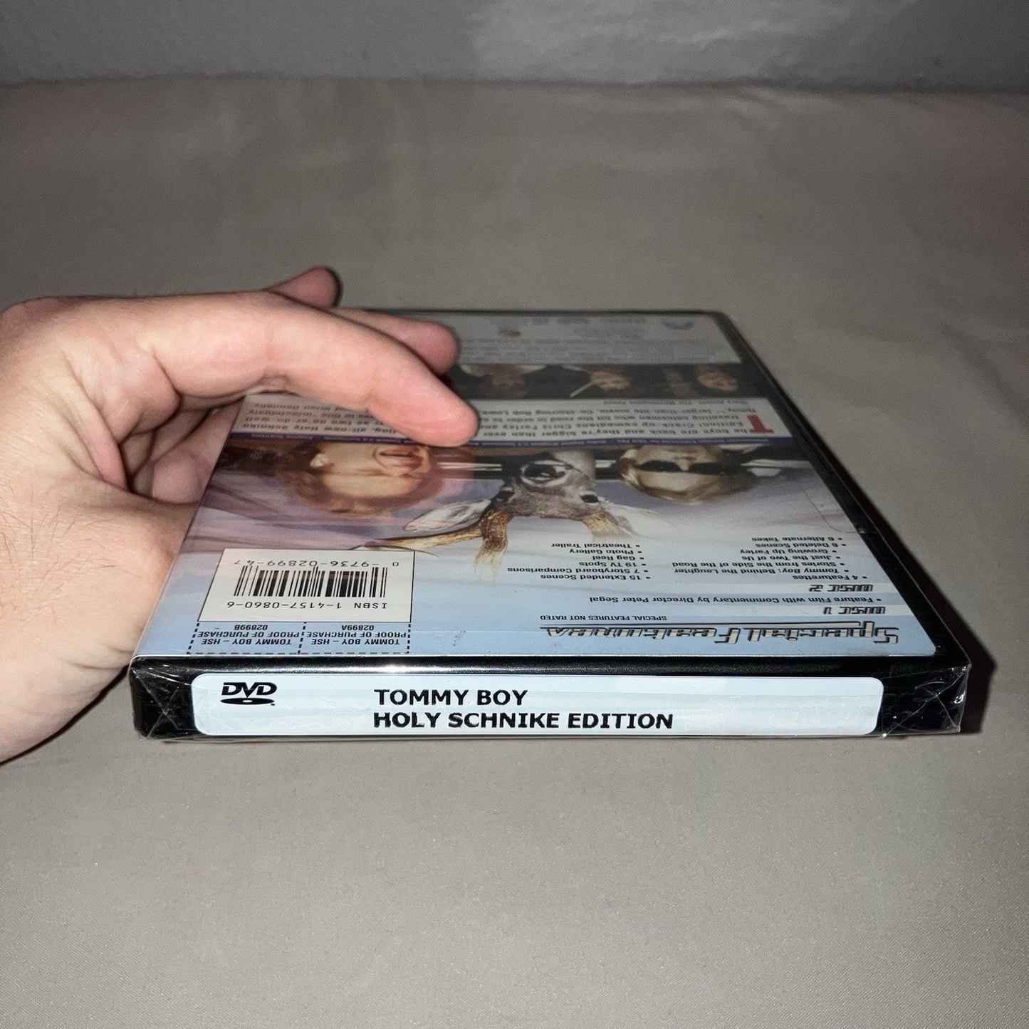 Dvd Sealed New Nwt Tommy Boy Chris Farley Widescreen 2-Disc Holy Schnike Edition