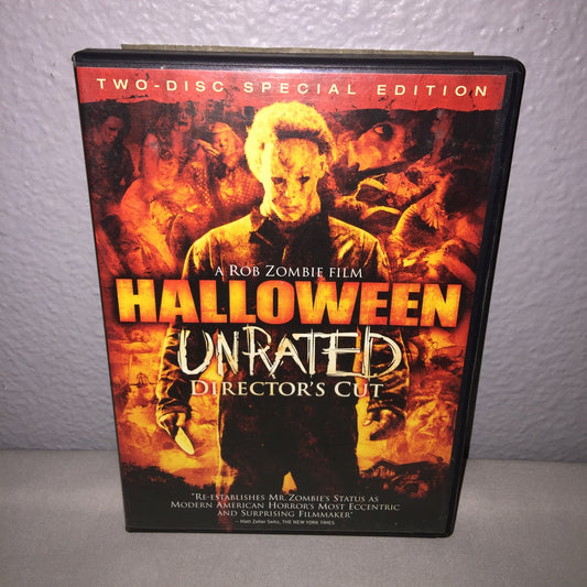 Dvd Used Halloween Unrated 2-Disc Rob Zombie Version *Discs Are Near Perfect*