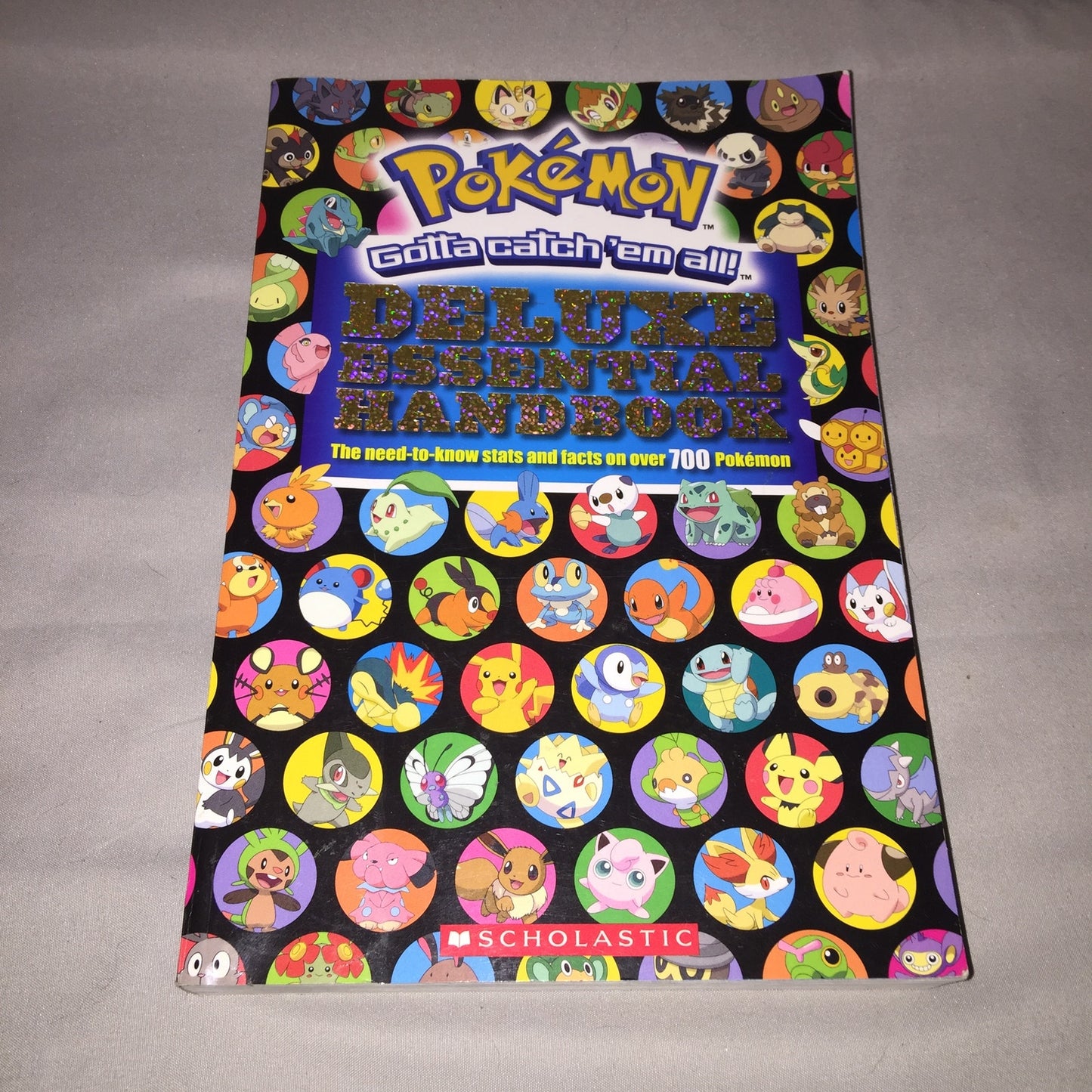 Pokemon 2015 Deluxe Essential Handbook Fact Book Over 700 Pokémon Nintendo Used