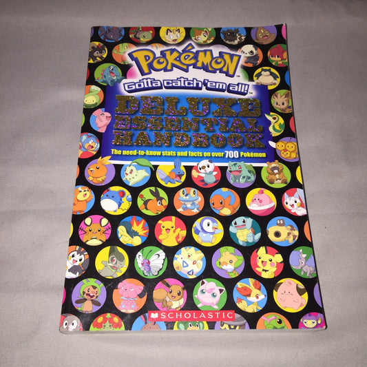Pokemon 2015 Deluxe Essential Handbook Fact Book Over 700 Pokémon Nintendo Used