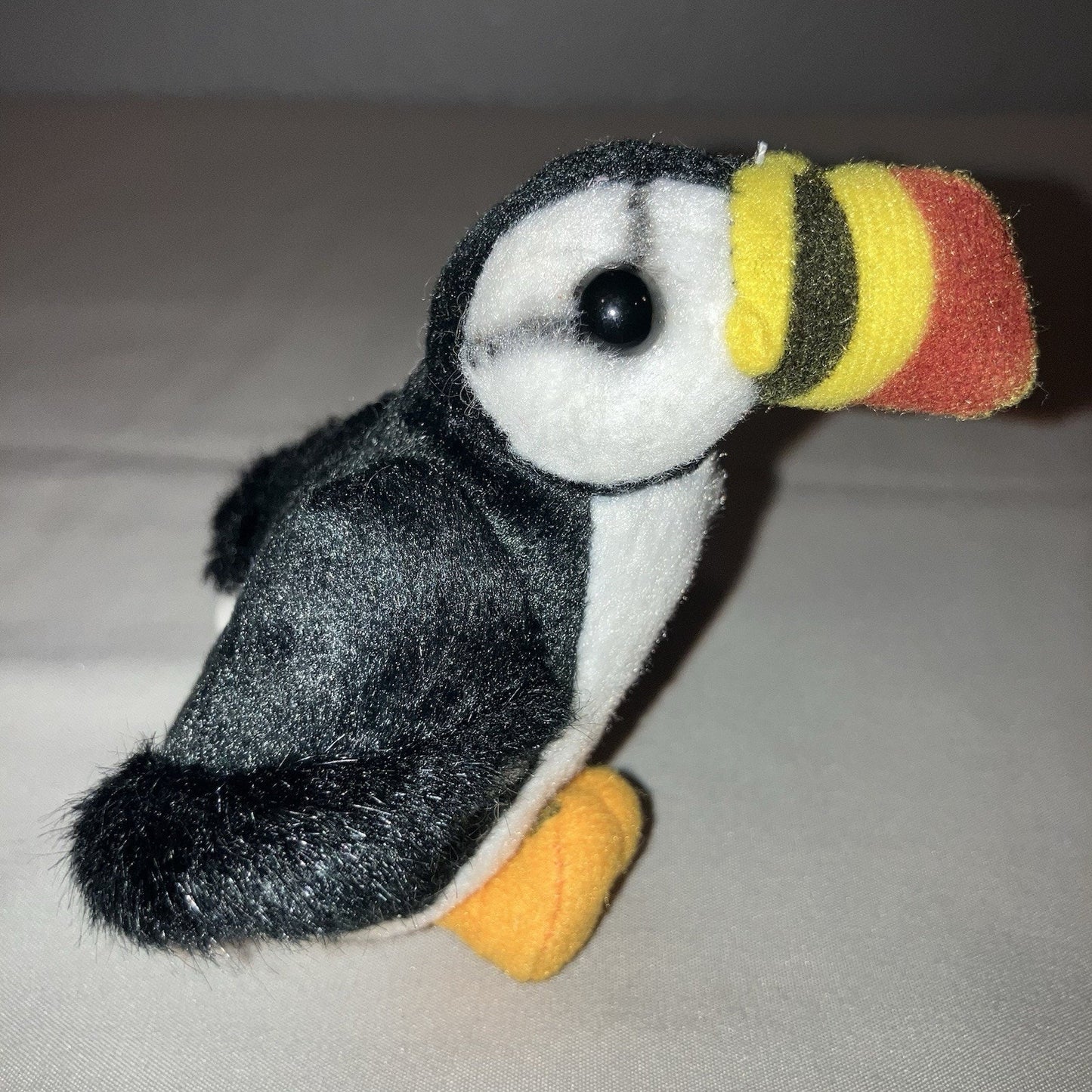 Solarfilma Iceland Puffin Bird Mini Plush Stuffed Animal Rare Icelandic 3” Tall