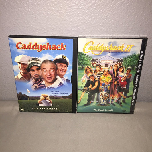Dvd Open Caddyshack 20th Anniversary / Sealed New Caddyshack 2 II Lot Bundle