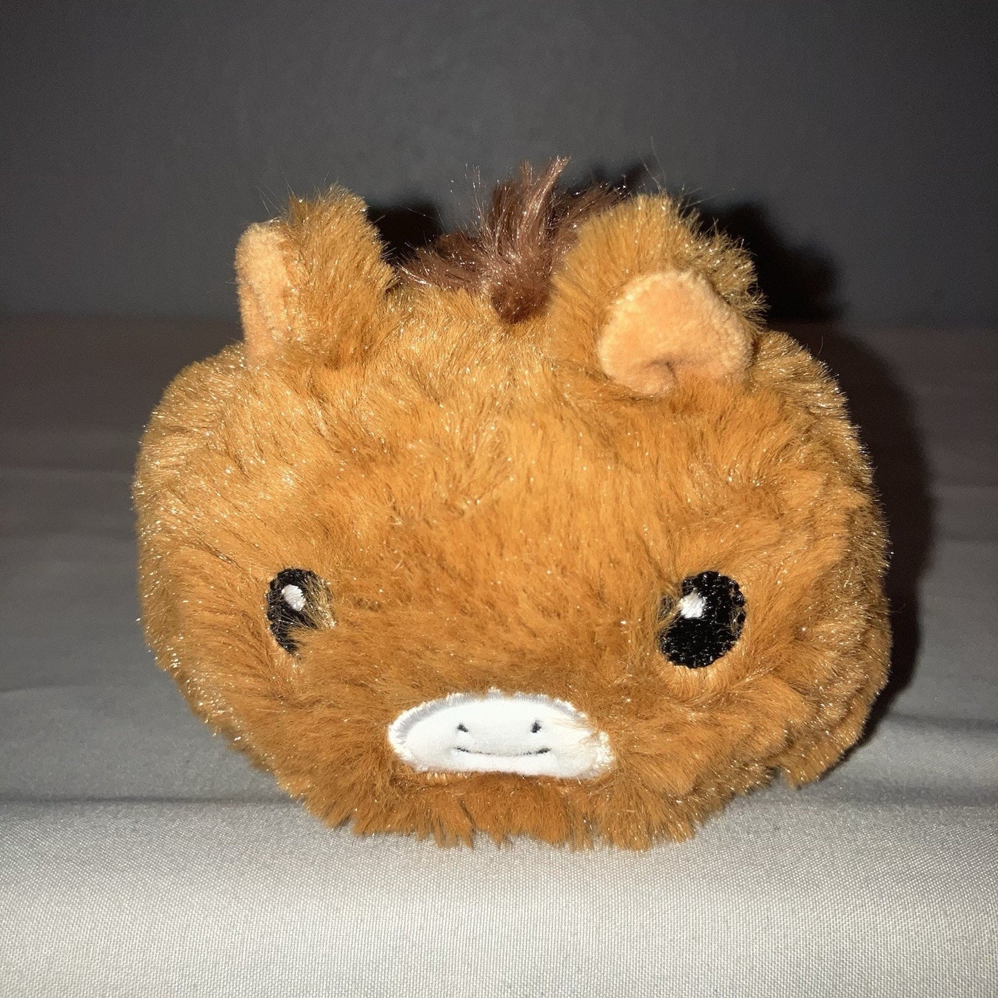 Small Round Animal Plush Stuffed Animal Toy Not Sure What Animal Please See Pics