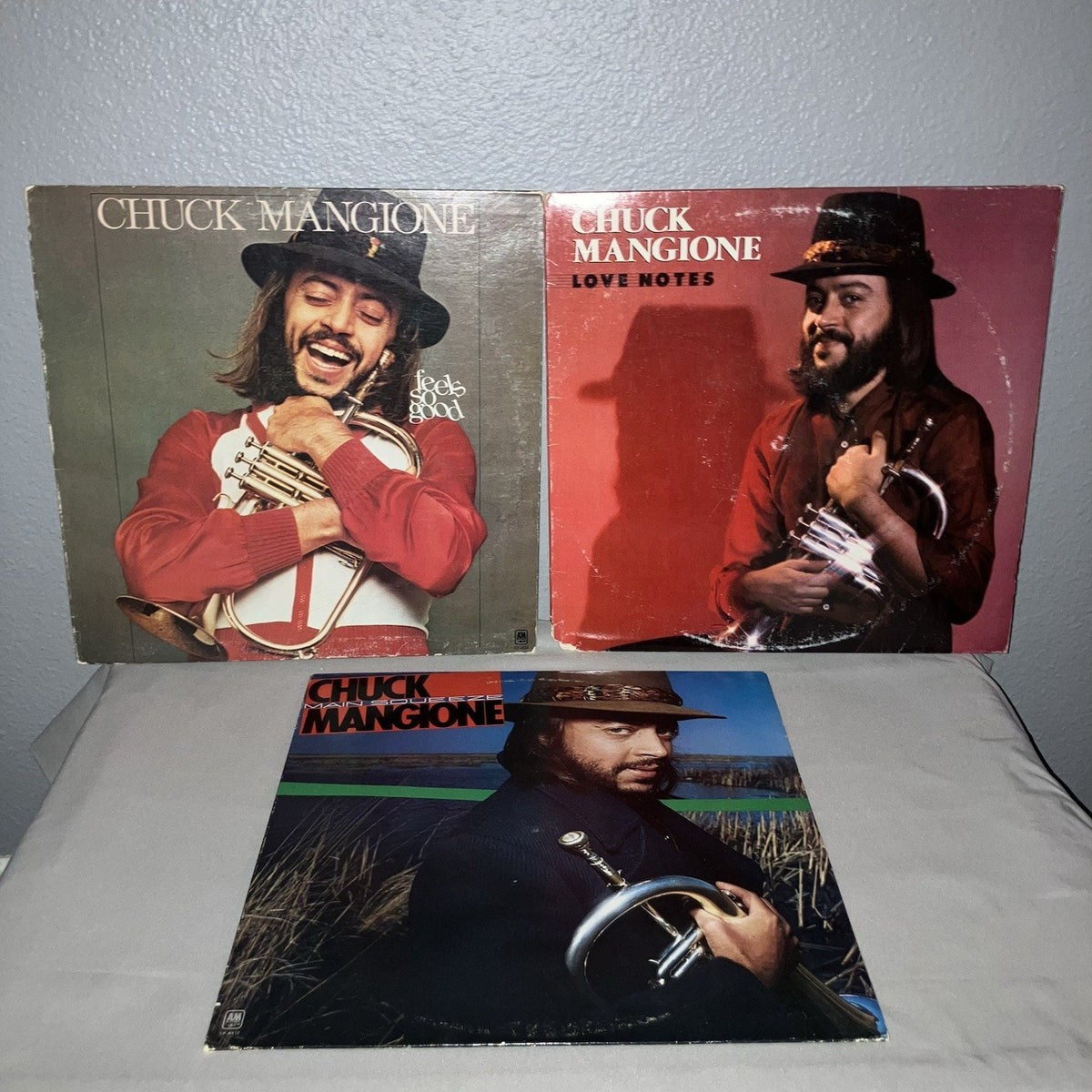 Vinyl Record Chuck Mangione Lot Feels So Good / Love Notes / Main Squeeze Works