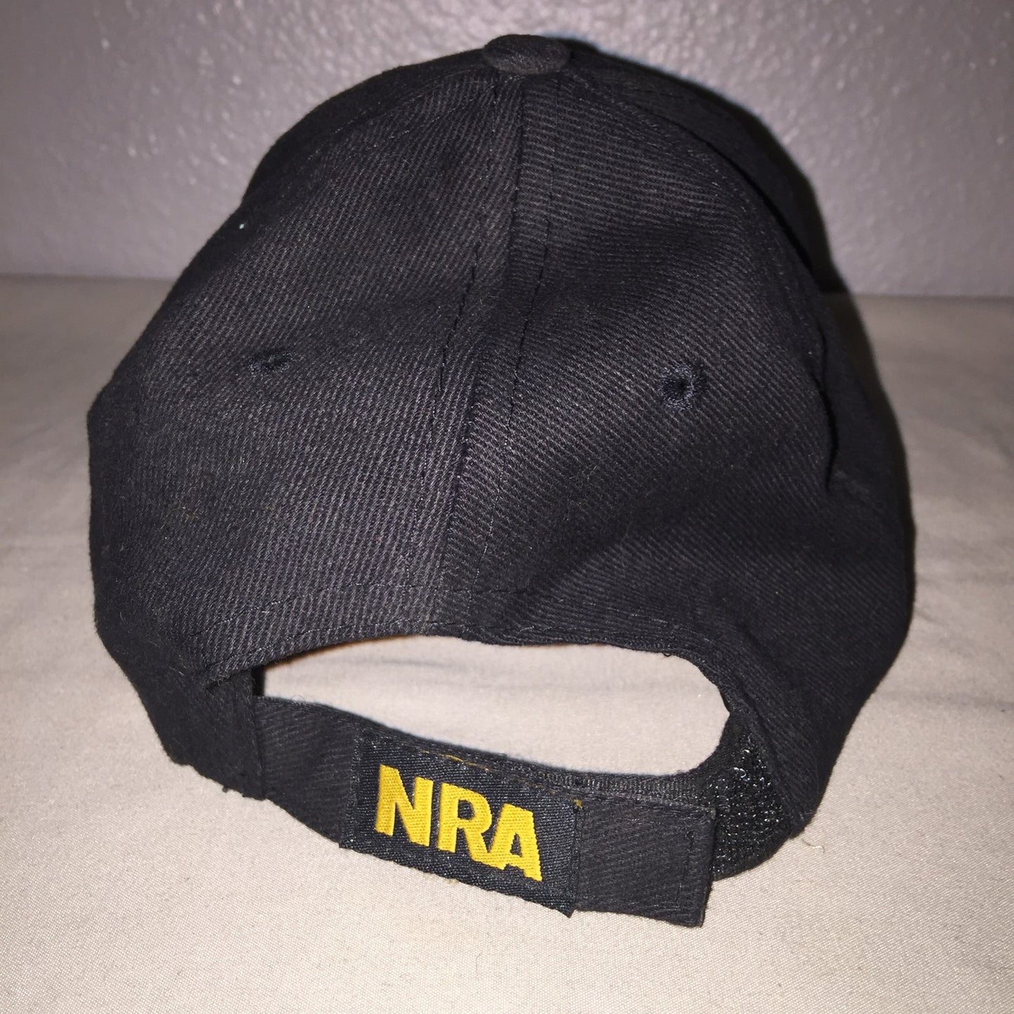 Nra Hat Bundle Lot Red Logo USA Brim / Yellow Logo Flag On Side + Desert Camo