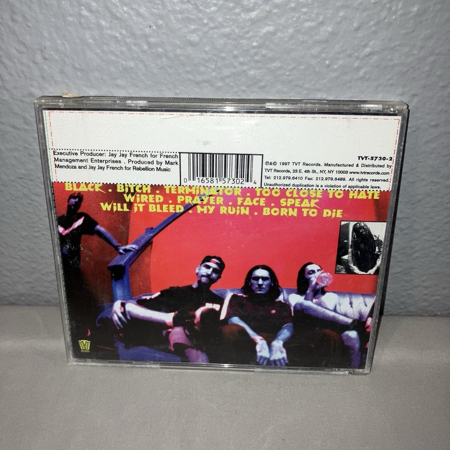 Cd Used Sevendust Self-Titled Album Record 1997 TVT Records NU Metal Classic