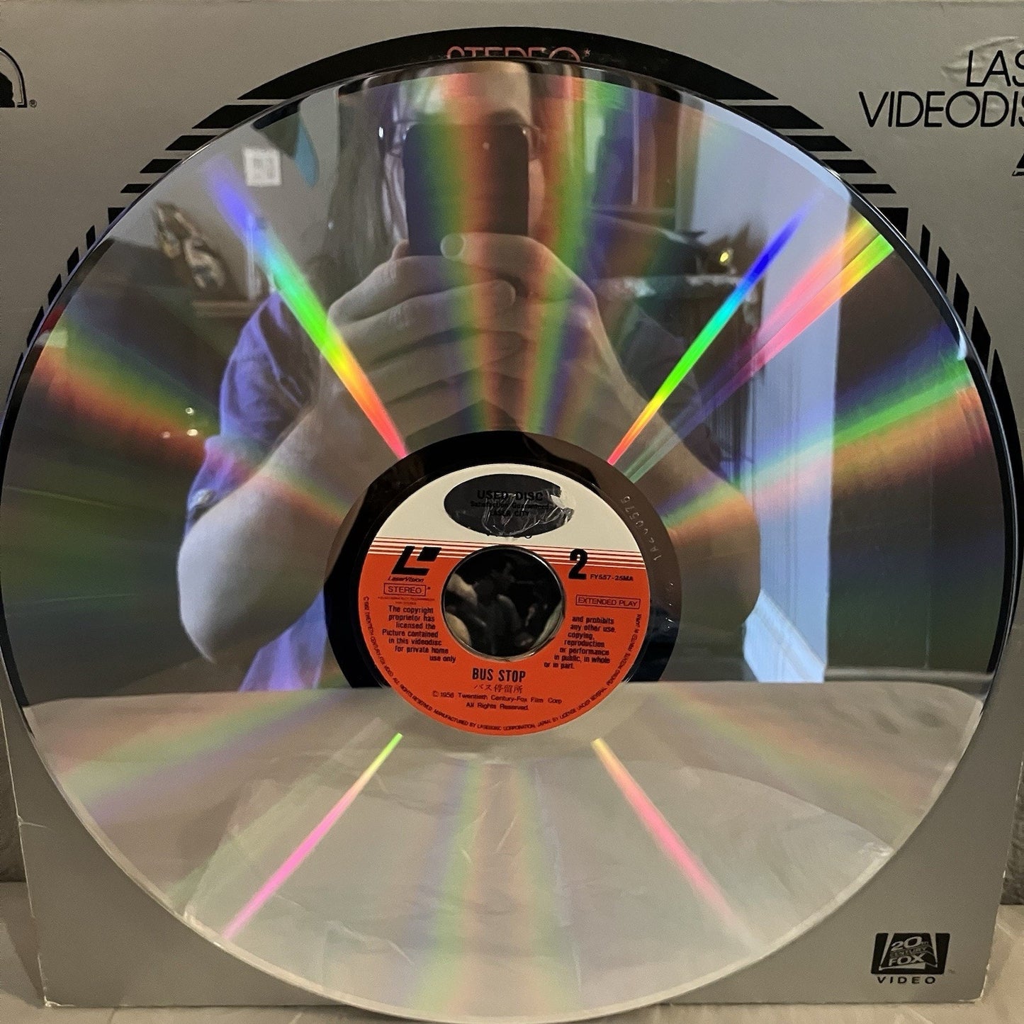 Laser Disc Bus Stop Japanese Market Version Marilyn Monroe Shipped From USA