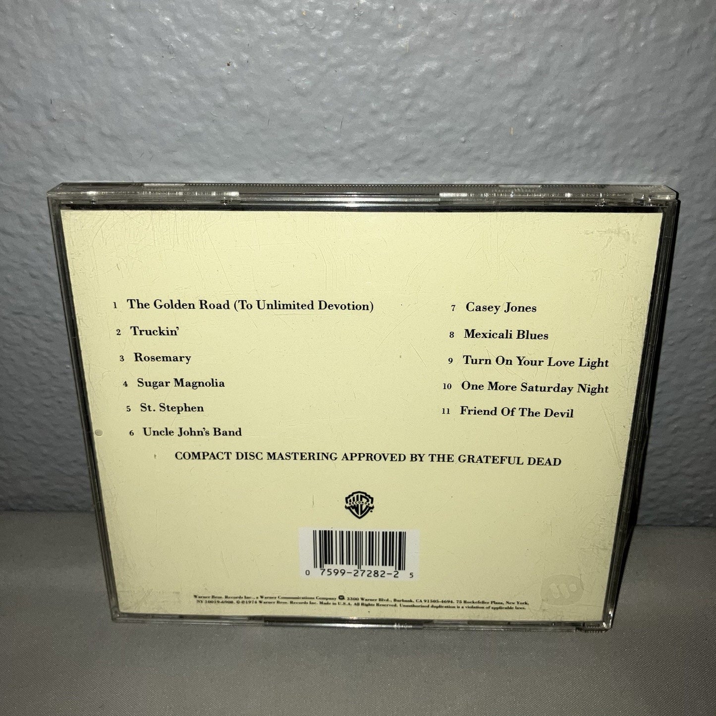 Cd Used Grateful Dead The Best Of Skeletons From The Closet Scratched Disc Works