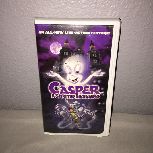Vhs Used Casper A Spirited Beginning Tape Dangerfield Shore James Earl Jones