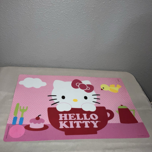 Hello Kitty Sanrio 2012 Single 18” Placemat by Zak Zak Design In Good Condition