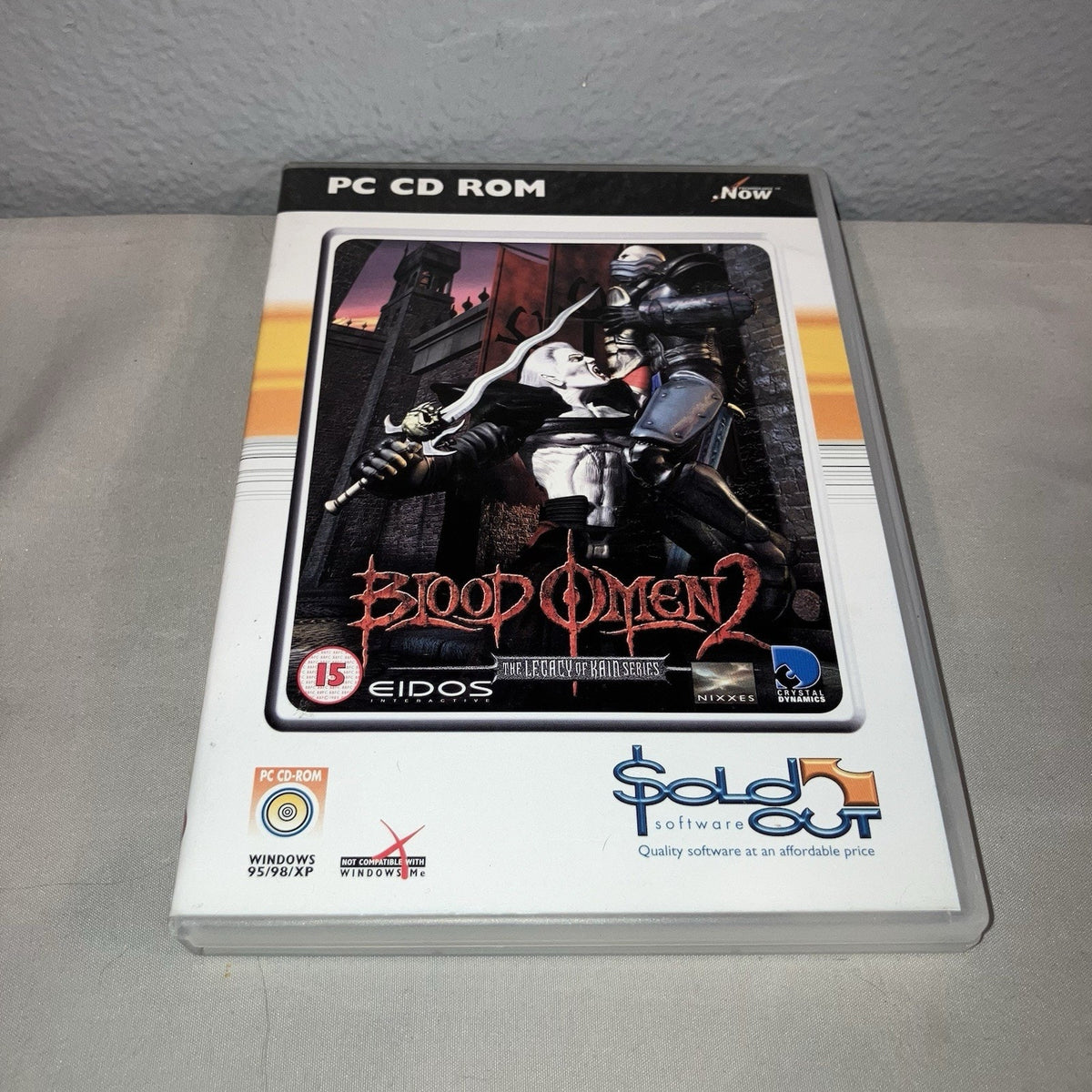 Pc Game Used Legacy of Kain Blood Omen 2 Windows 2002 *European Euro Version*