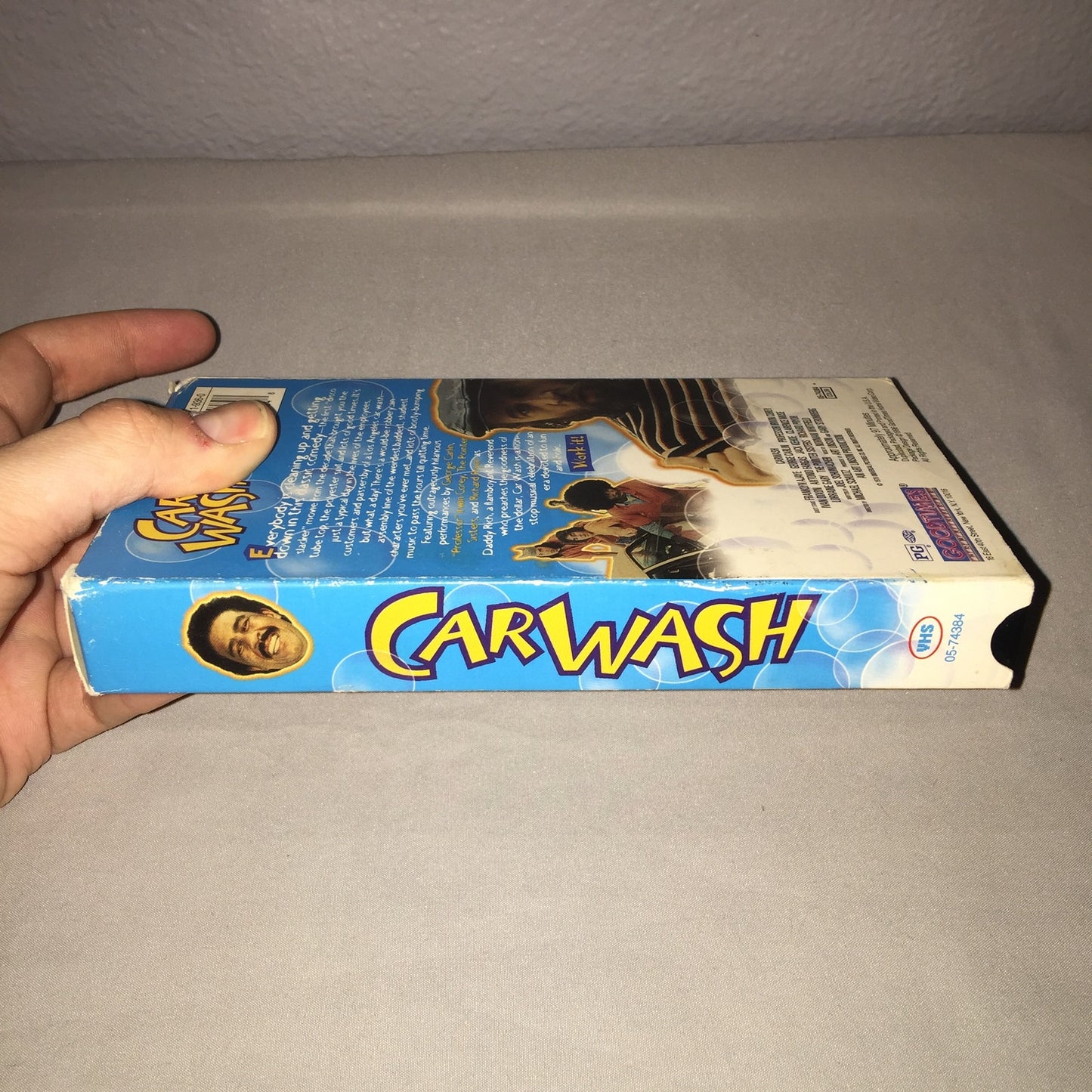 Vhs Used Car Wash Tape Richard Pryor George Carlin 1976 70's Movie 1996 Vhs Tape