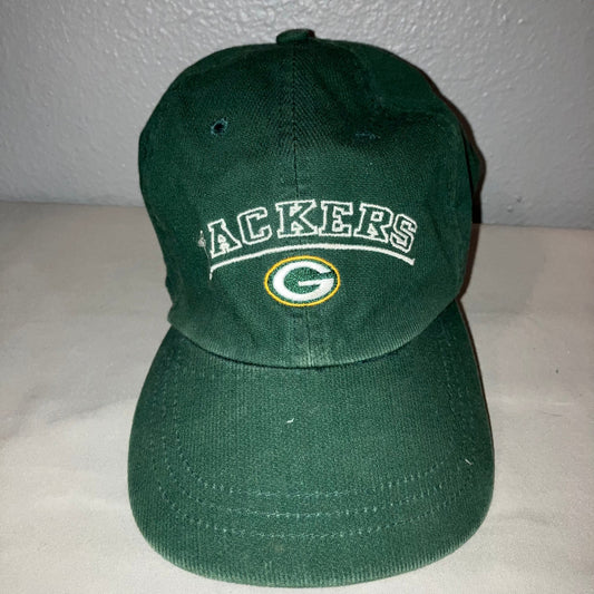 Nfl Green Bay Packers Vintage Corduroy Hat Sports Specialties Dad Cap Strap Back