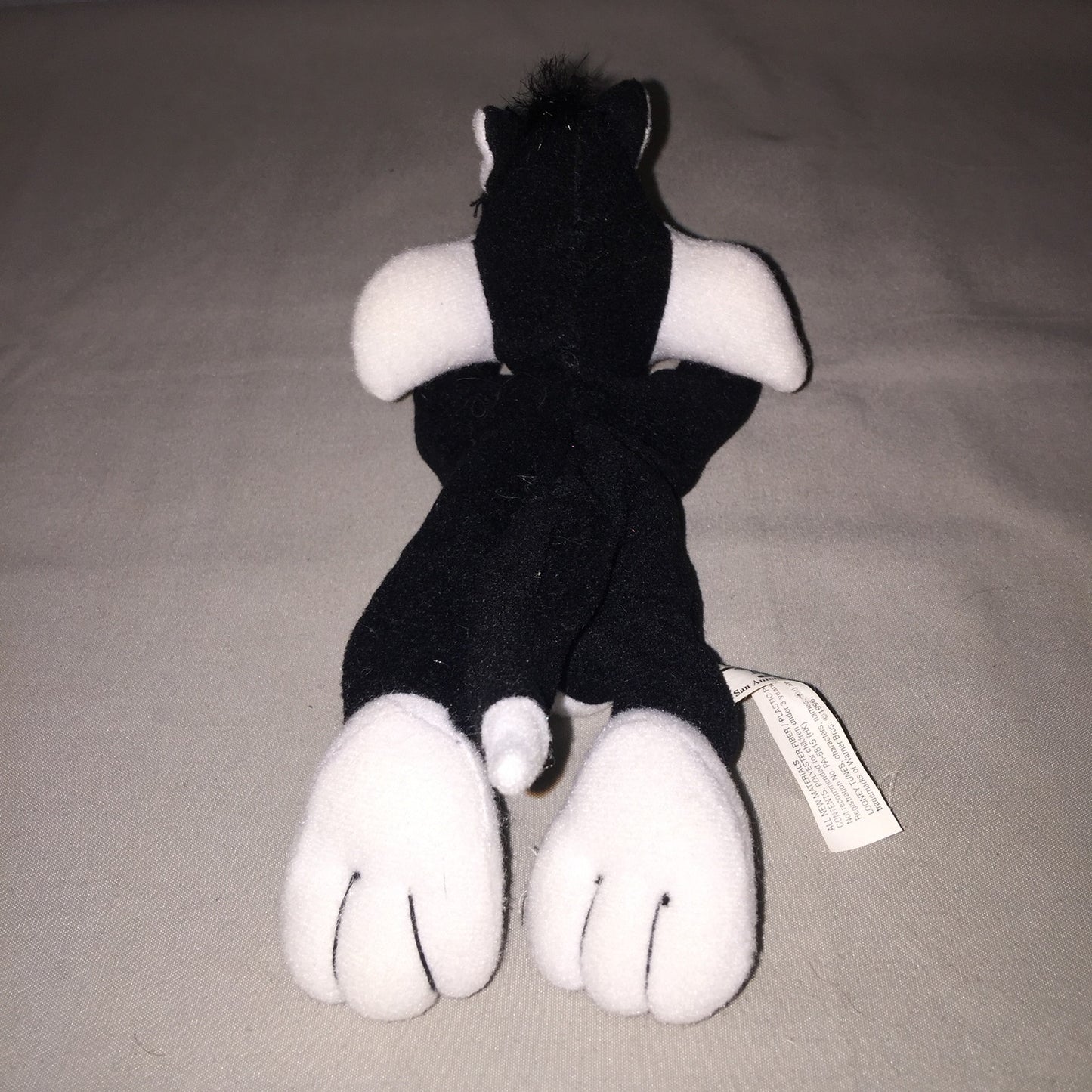 PLUSH Sylvester 1996 Cat Looney Tunes Bean Bag Stuffed Animal Play By Play Brand