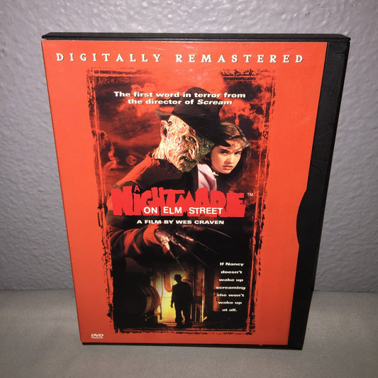 Dvd Used A Nightmare On Elm Street 1st Movie In Series Wes Craven Freddy Krueger