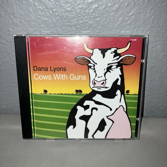 Cd Used Dana Lyons Cows With Guns Comedy Rock Near Perfect Disc Great Art Shape