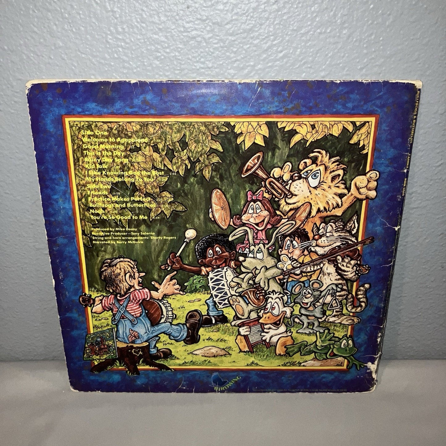 Vinyl Record Bullfrogs And Butterflies Songs From Agapeland Scratched But Works