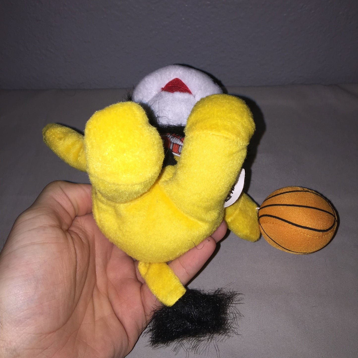 Chicago Bulls Hubert Lion 8" Bmo Harris Bank Stuffed Animal Plush Used Good Cond
