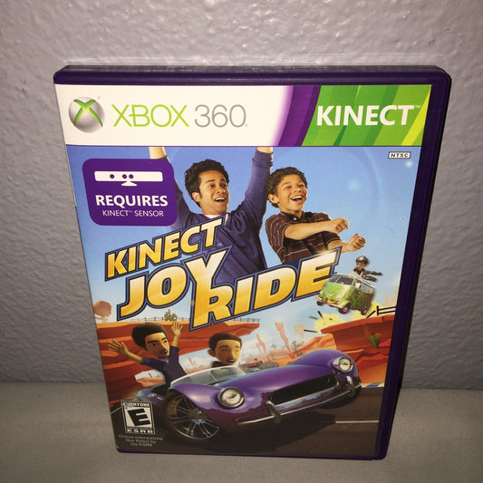 Xbox 360 Used Cib Kinect Joy Ride Game W Calibration Card *Near Perfect Disc*