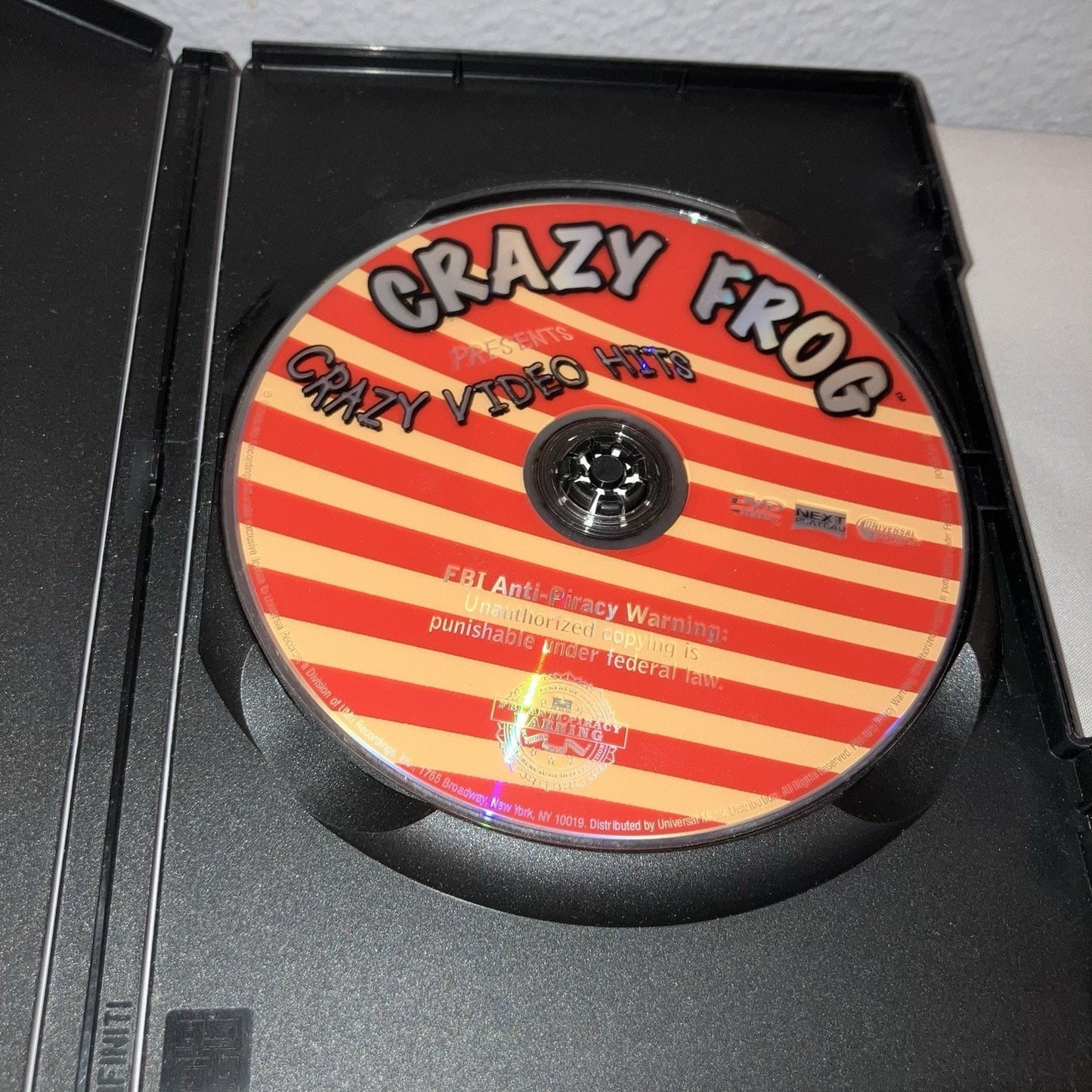 Dvd Used Crazy Frog Presents Crazy Video Hits Vintage Ringtone Nostalgia Works