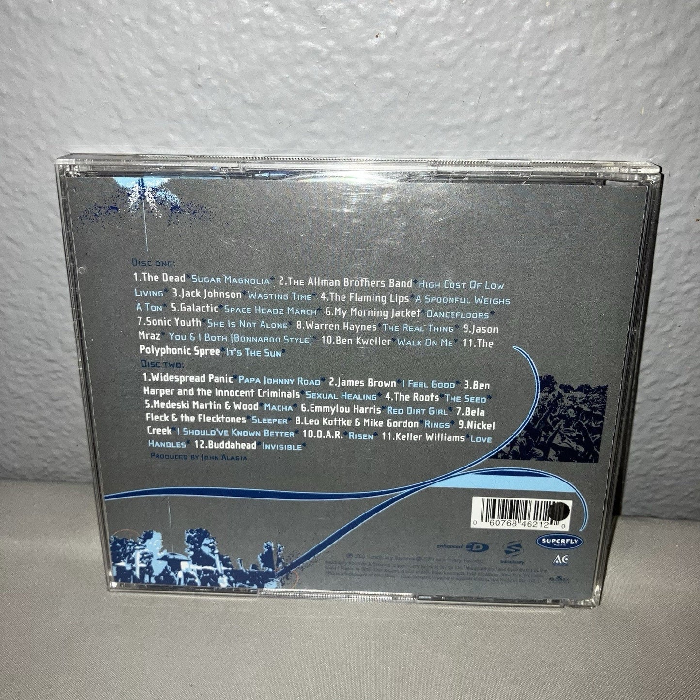 Cd Used Live From Bonnaroo 2003 Allman Brothers Flaming Lips Mraz James Brown