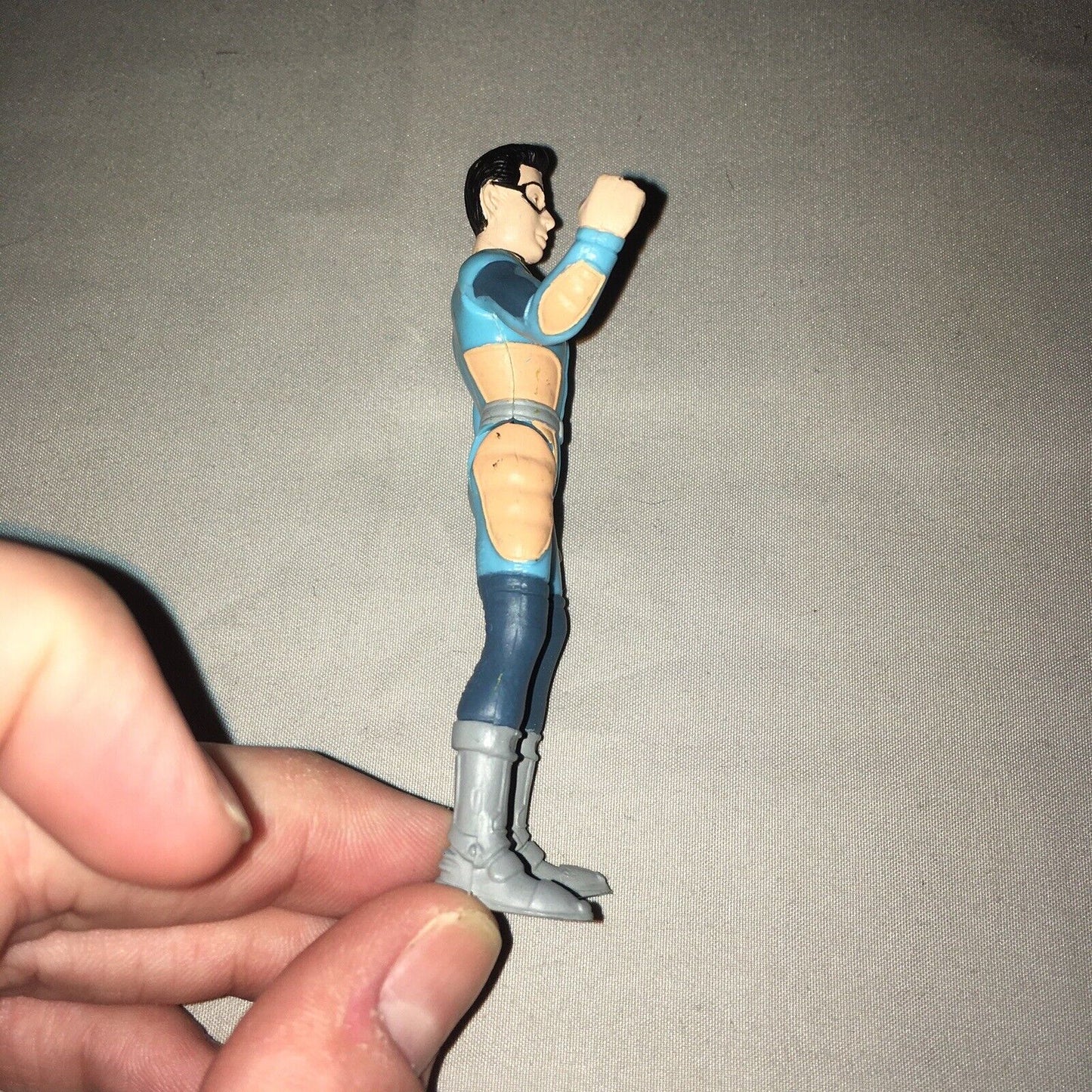 Max Steel 2001 Jack in the Box Kids Meal Action Figure FF Toy *Used Good Shape*